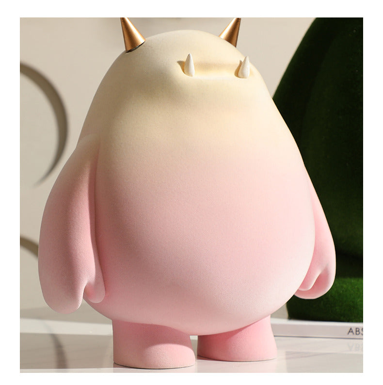 Abstract Art Monster Sculpture: Unique Decorative Accent and Gift