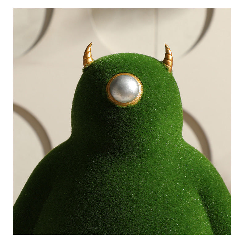 Abstract Art Monster Sculpture: Unique Decorative Accent and Gift