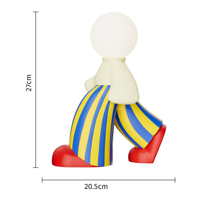 Abstract Art Walking Mannequin Lamp - Quirky LED Desk Light,Home Decor