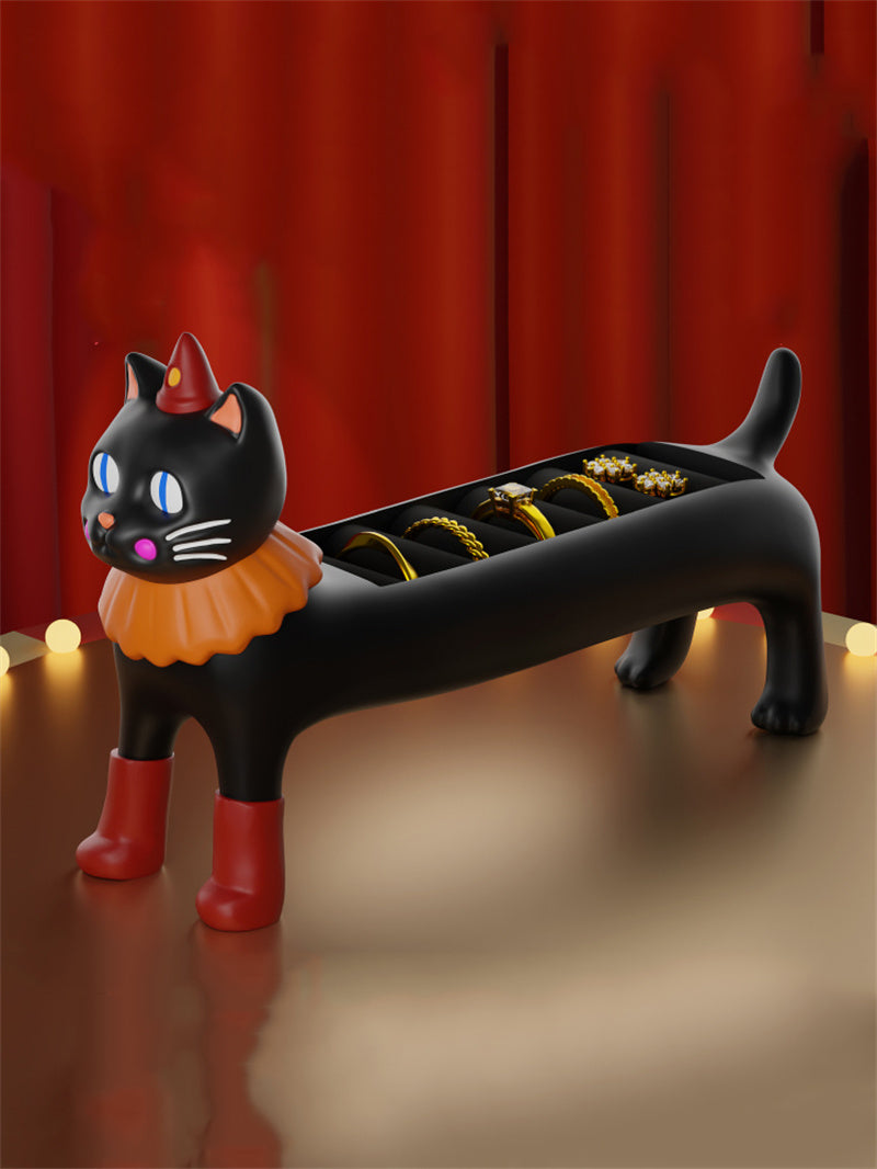 Adorable Cat Jewelry Holder,Ring Holder - Different Jewelry Organizer