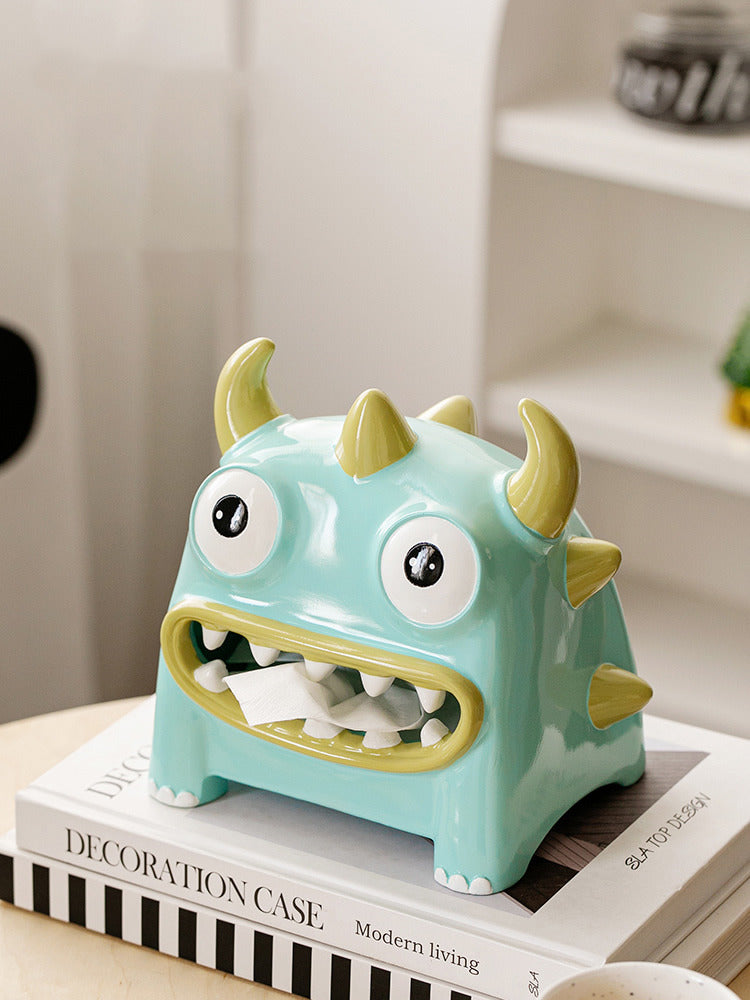Amazing Monster Mouth Tissue Box - Playful Home Decor