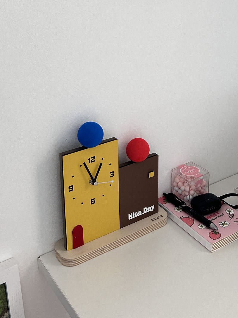 Beautiful Home Decoration Table Clock, Office Gift Idea