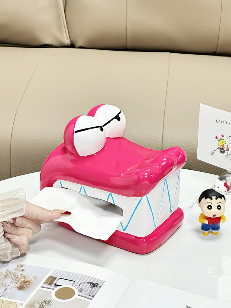 Big Mouth Alligator Ceramic Tissue Box – Fun & Quirky Desk Decor