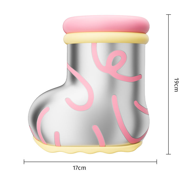 Boot-Shaped Flower Vase - Colorful Decorative Ceramic Planter for Whimsical Home Decor