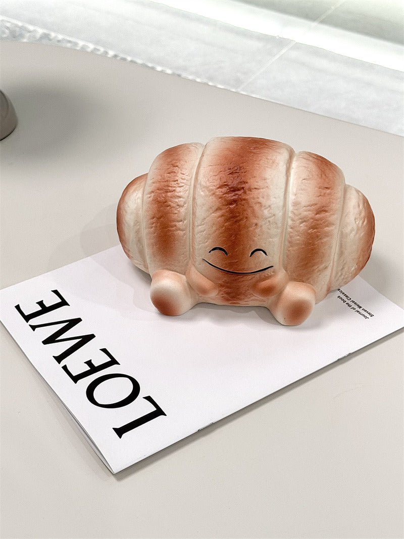 Bread Tissue Box Holder - Cute Bakery-Inspired Home & Office Decor