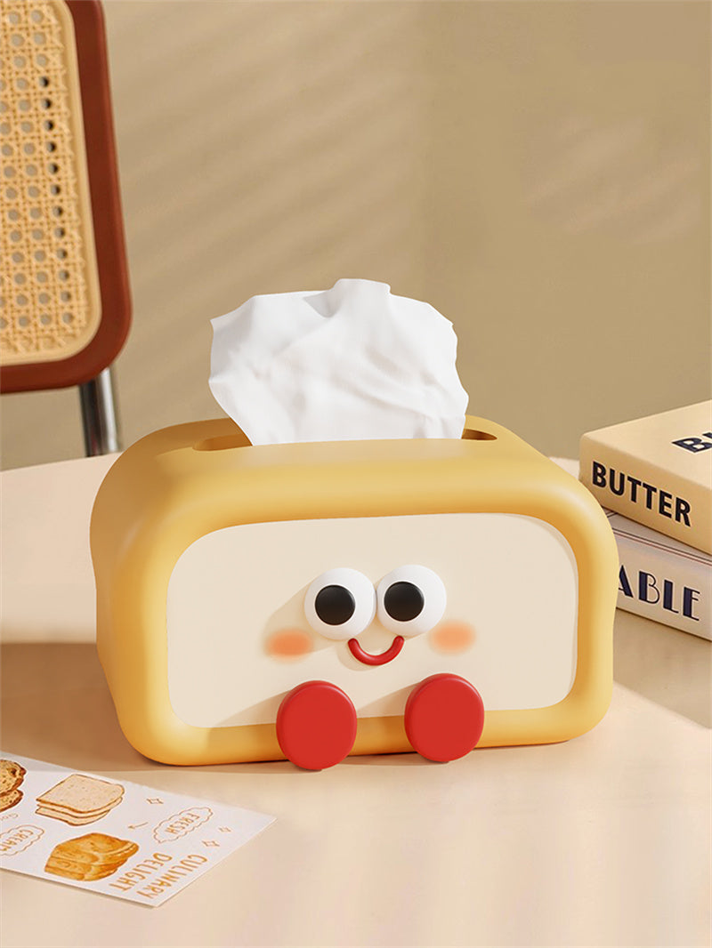 Cartoon Bread Tissue Box, Cute Home Decor Tissue Holder