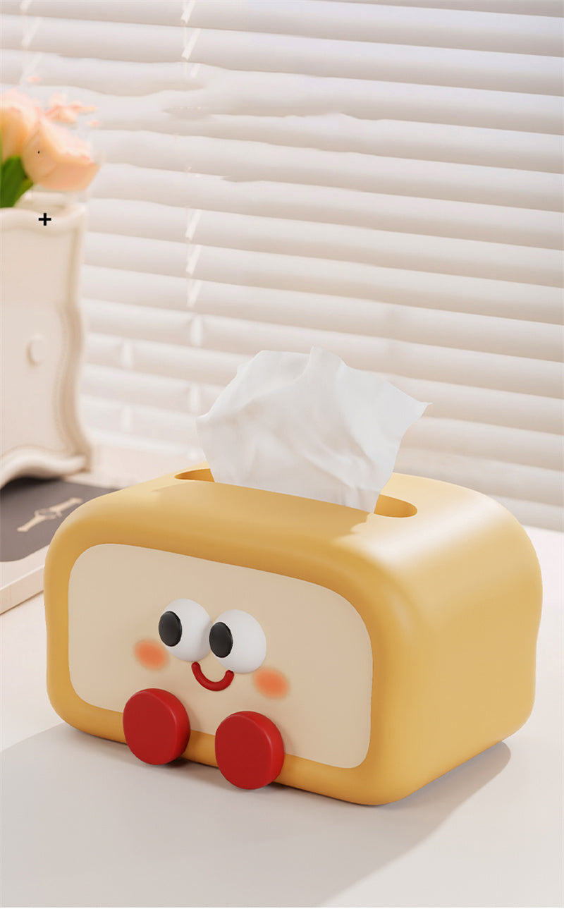 Cartoon Bread Tissue Box, Cute Home Decor Tissue Holder