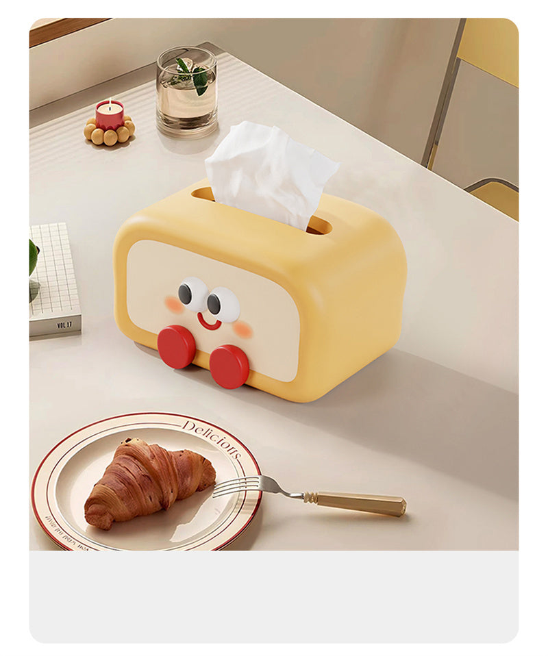 Cartoon Bread Tissue Box, Cute Home Decor Tissue Holder