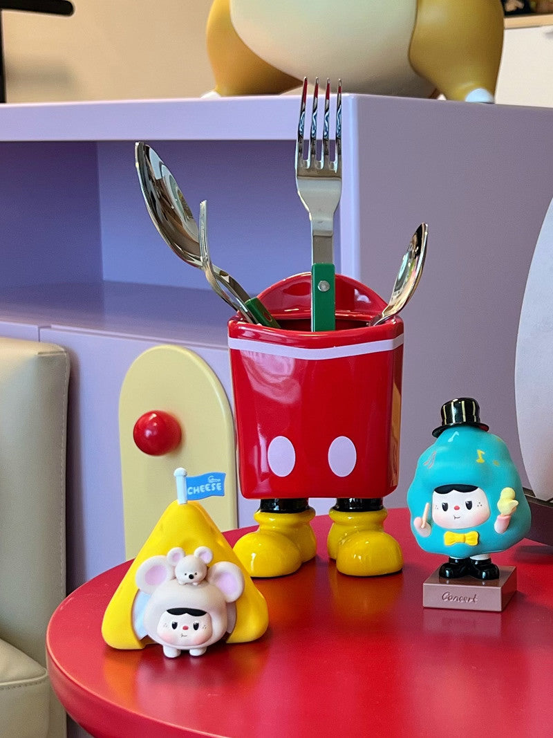 Cartoon Ceramic Pen Holder: Fun and Functional Desk Accessory
