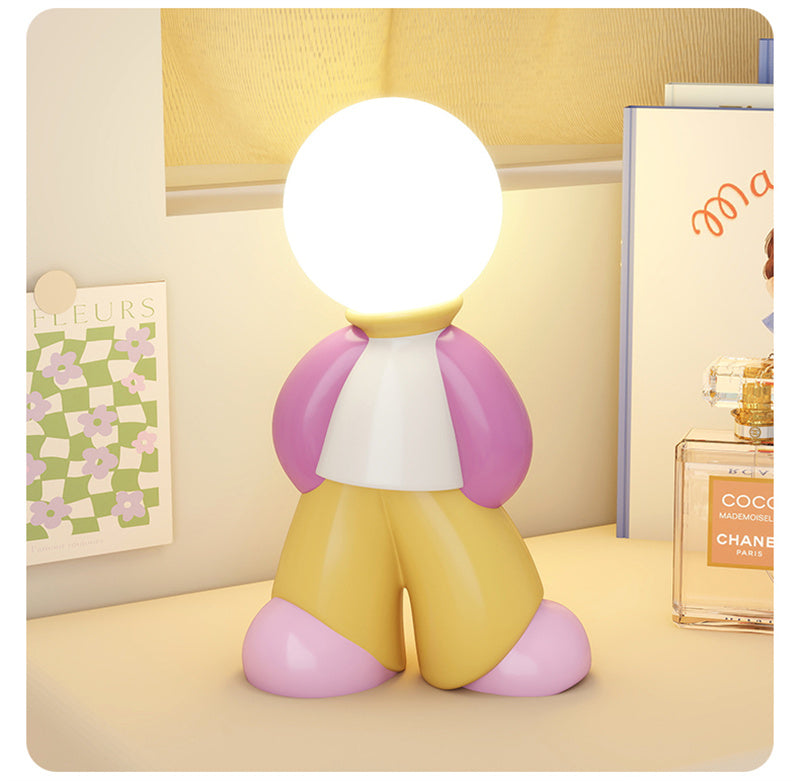 Cartoon Character - Shaped Table Lamp, Creative Decorative Night Light