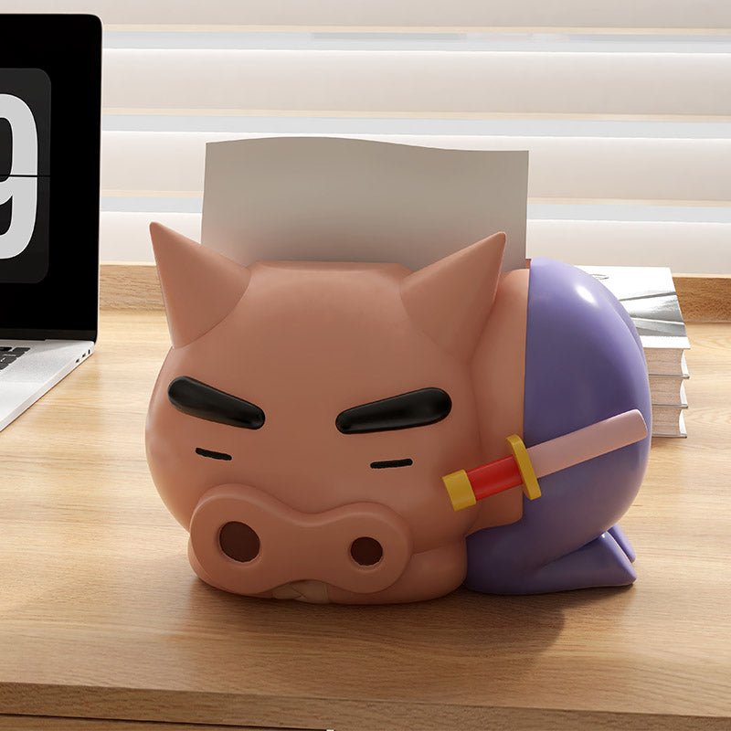 Chubby Cartoon Lazy Pig Tissue Box Holder,Home Decor