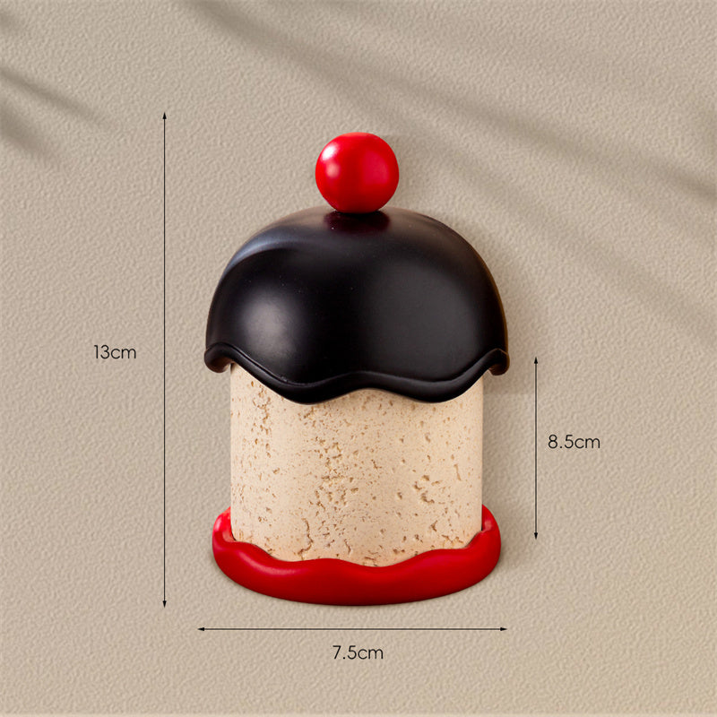 Creative Dome Building Toothpick & Cotton Swab Holder,Desktop Organization