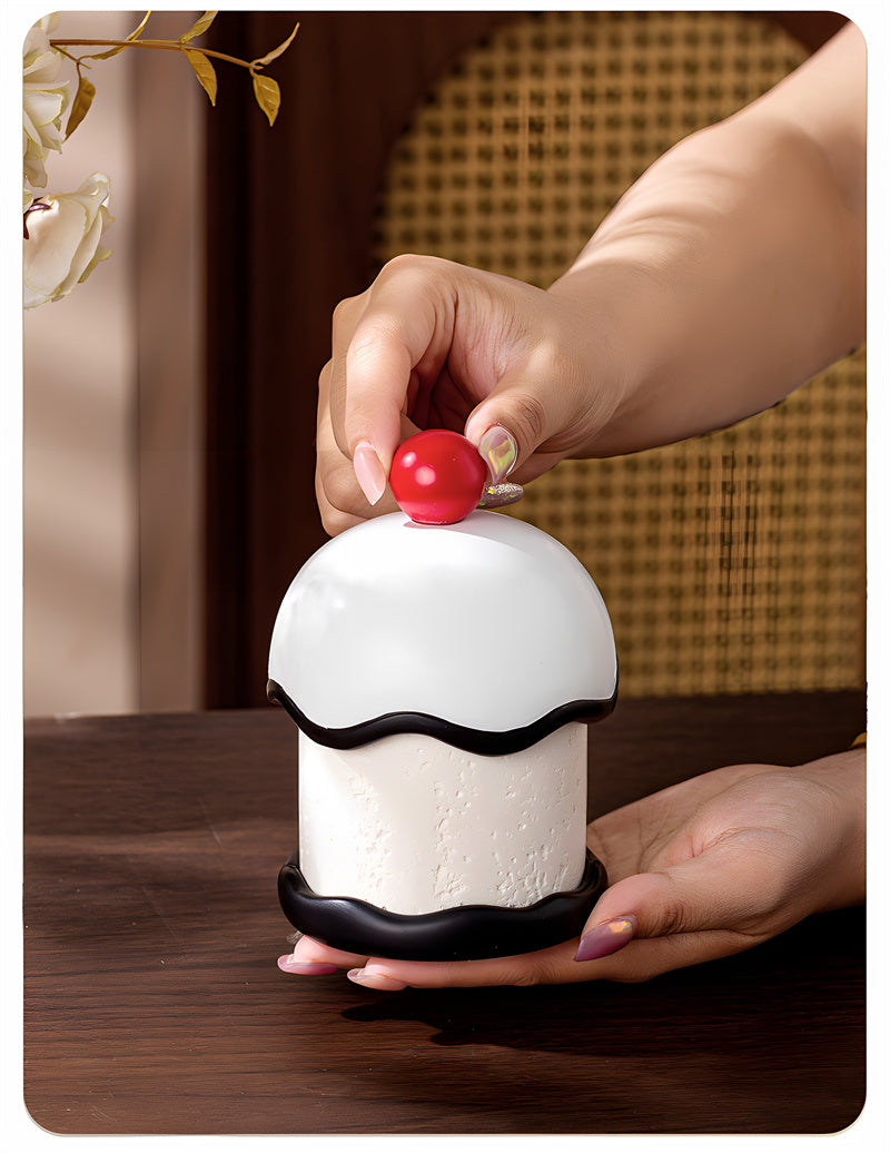 Creative Dome Building Toothpick & Cotton Swab Holder,Desktop Organization
