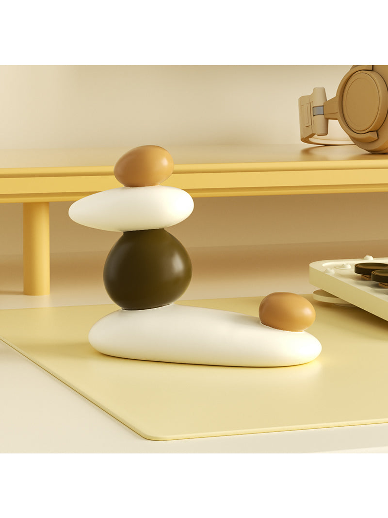 Creative goose soft stone phone stand, unique desktop ornaments