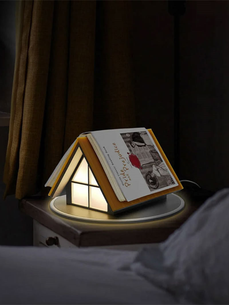 Creative house shape night light, desktop decorative light, Christmas gift