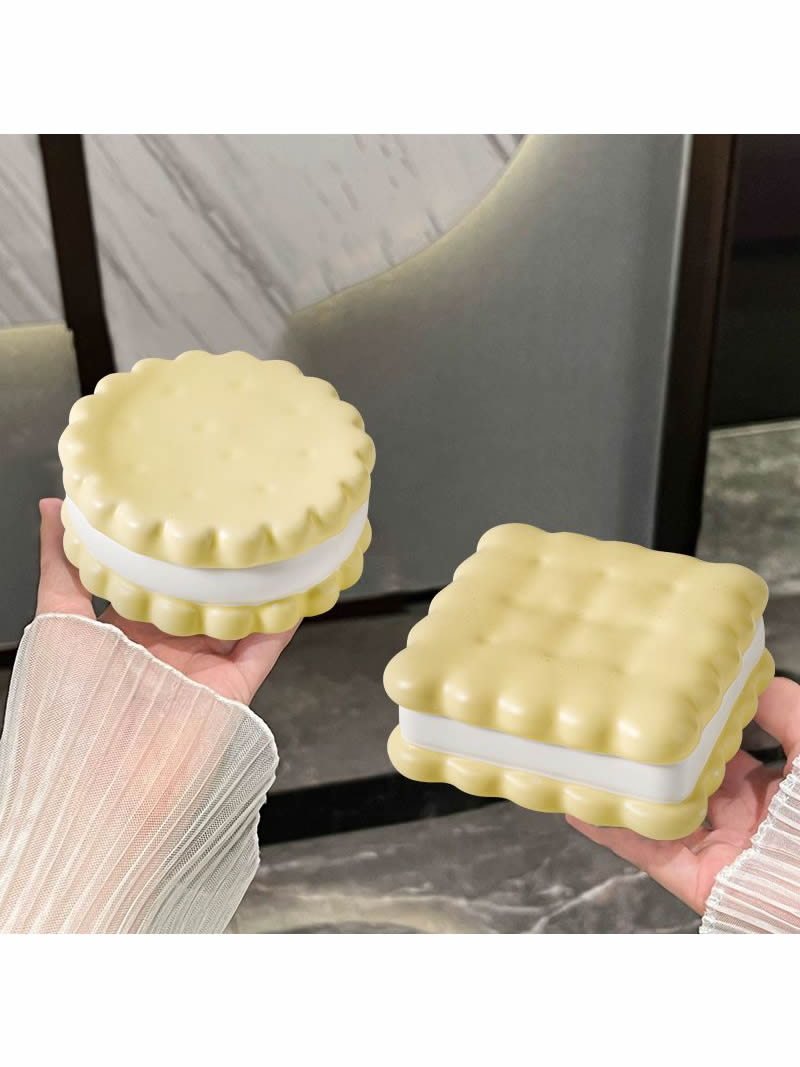 Creative Sandwich Biscuit Ashtray,Desktop Decoration