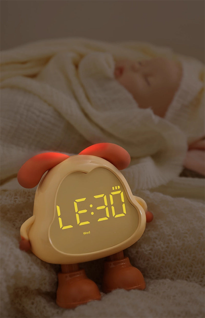 Cute Cartoon Doll Alarm Clock, Children'S Room Decoration&Gift