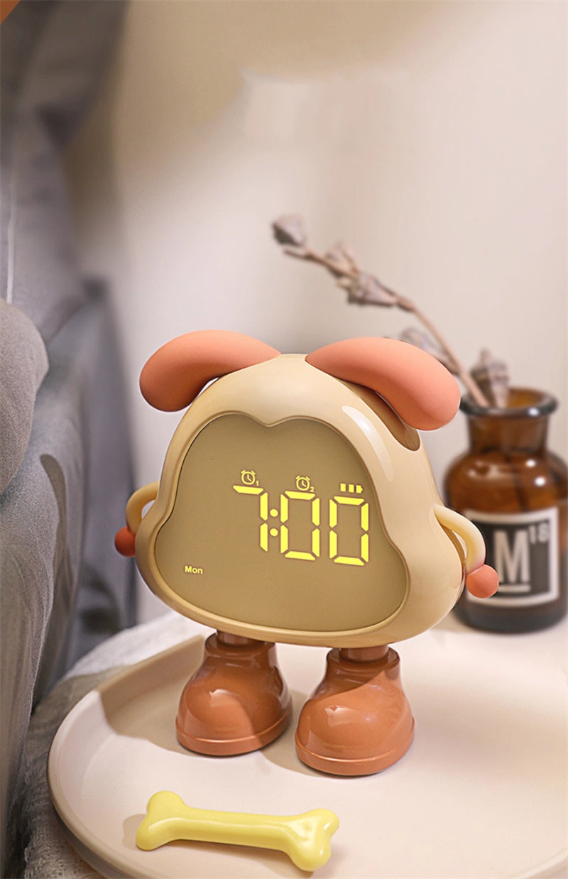Cute Cartoon Doll Alarm Clock, Children'S Room Decoration&Gift