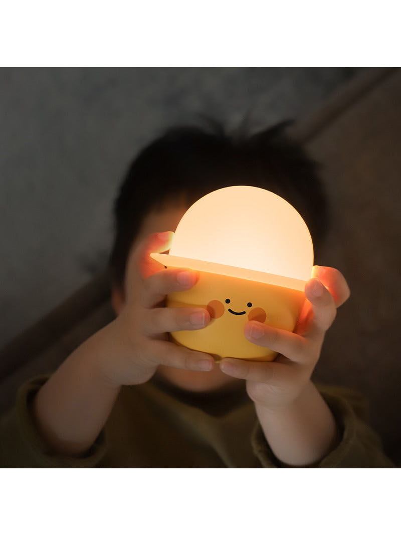 Cute Cartoon Egg Yolk Night Light, Atmosphere Light, Gift For Girls And Kids