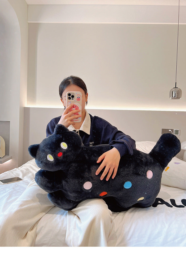 Cute Cat Plush Pillow, Creative Gift