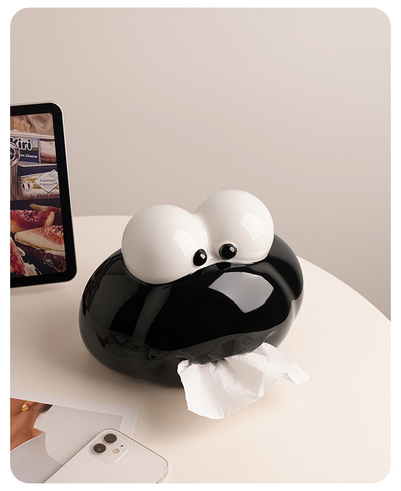 Cute Googly - Eyed Tissue Box Holders: Home Office Decorating Ideas