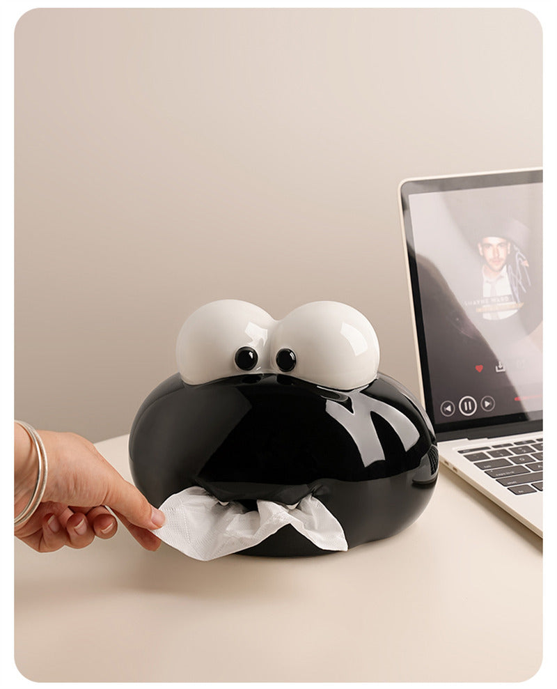 Cute Googly - Eyed Tissue Box Holders: Home Office Decorating Ideas