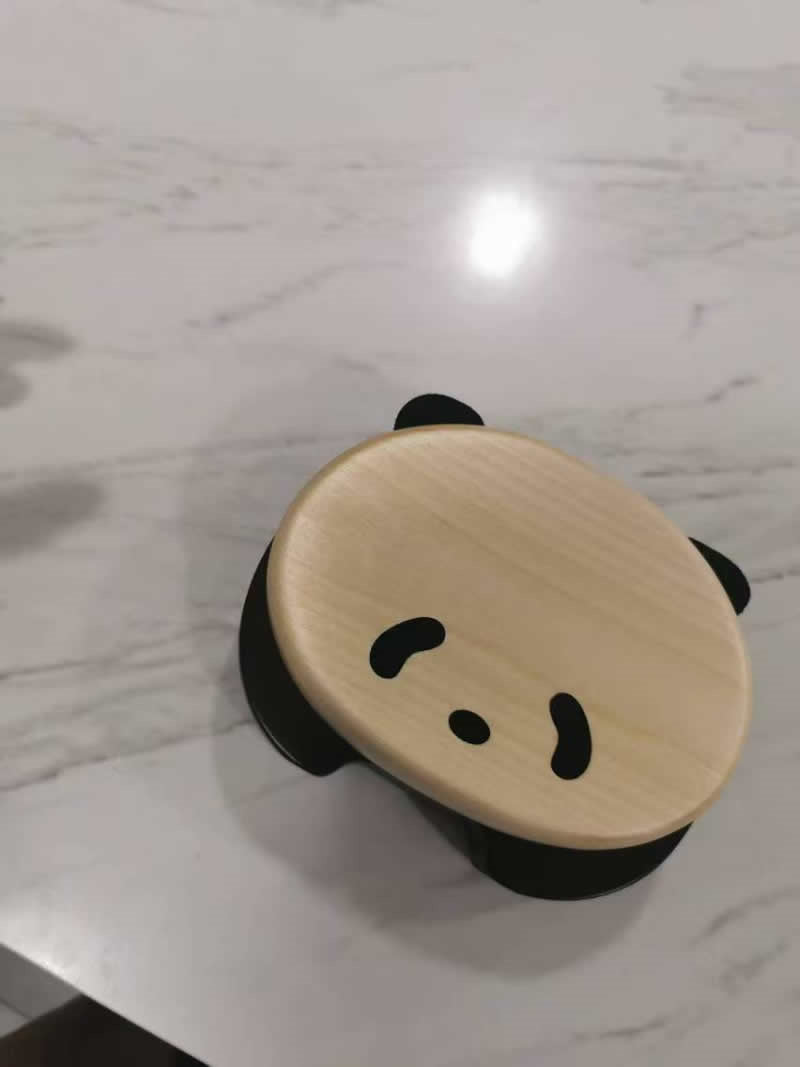 Cute Wooden Portable Panda Jewelry Box, Jewelry Holder, Christmas Gift