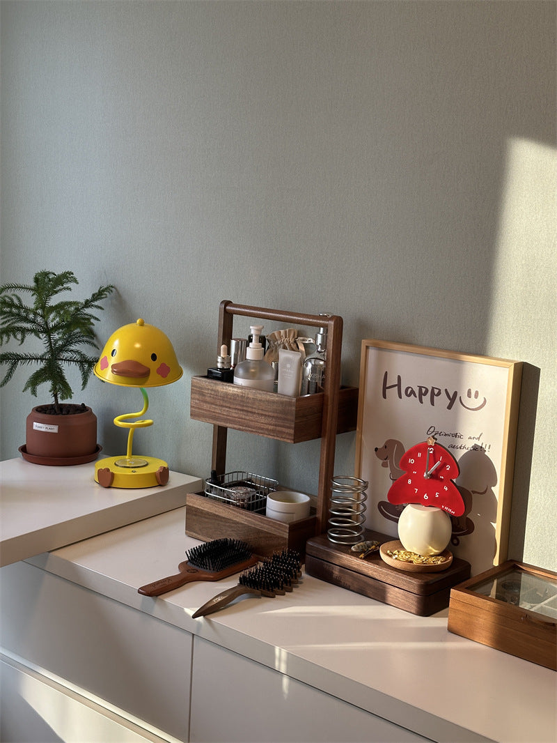 Exquisite Christmas Tree Table Clock, Fashionable Artistic Ornaments