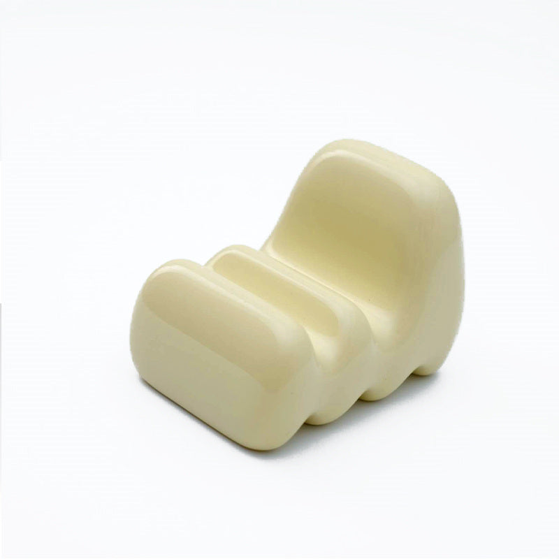 Exquisite Macaron-Colored Sofa-Shaped Cell Phone Stand, Artistic Desktop Decoration