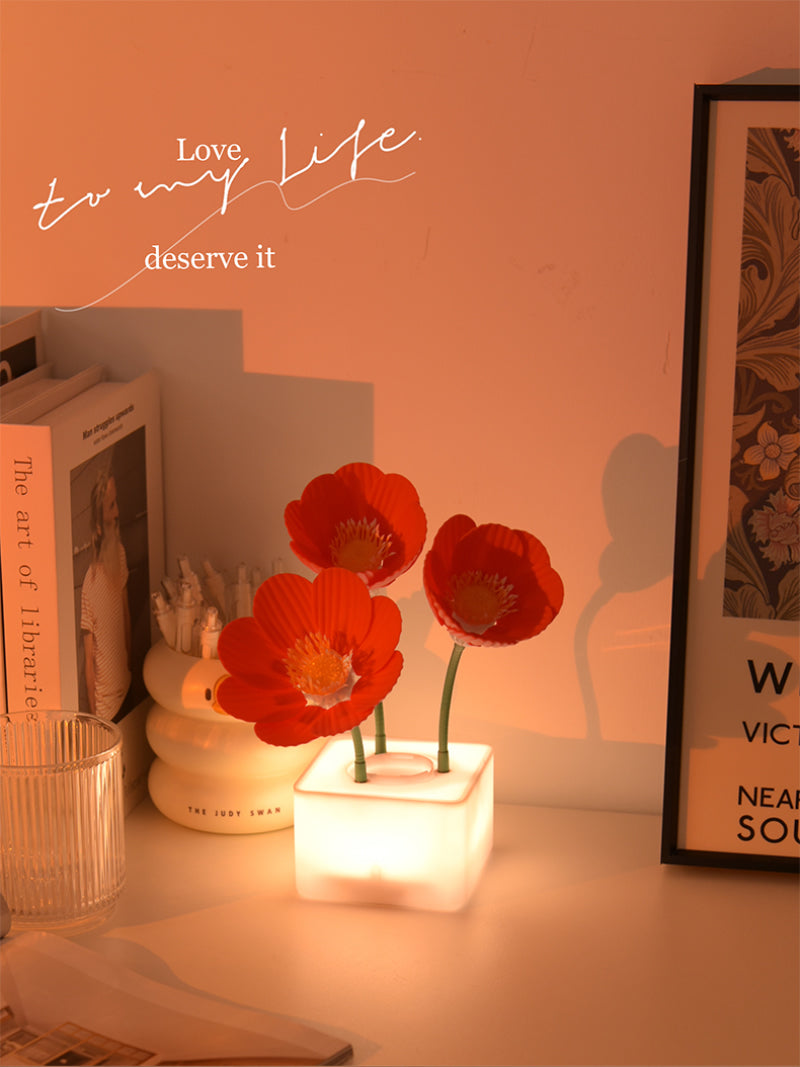 Exquisite Rose Flower Night Light, Romantic Atmosphere Light, Creative Gift