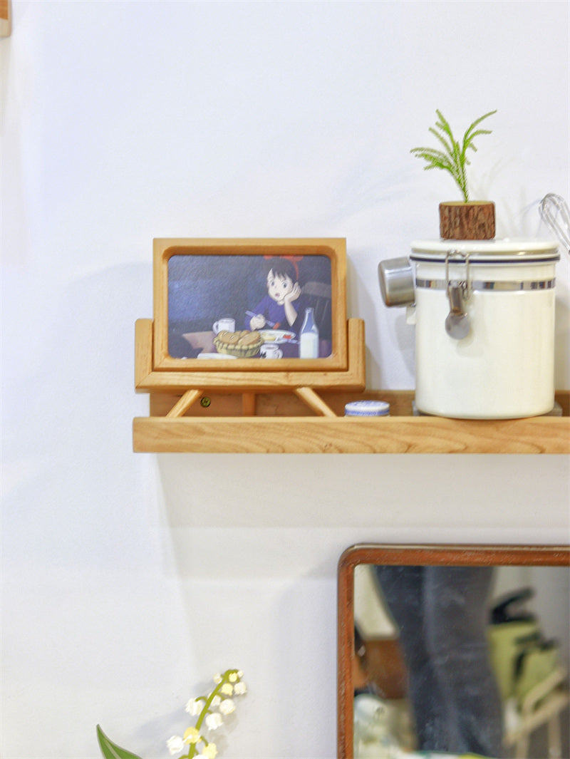 Exquisite Wooden Photo Frame,for Desk, Shelf & Home Décor
