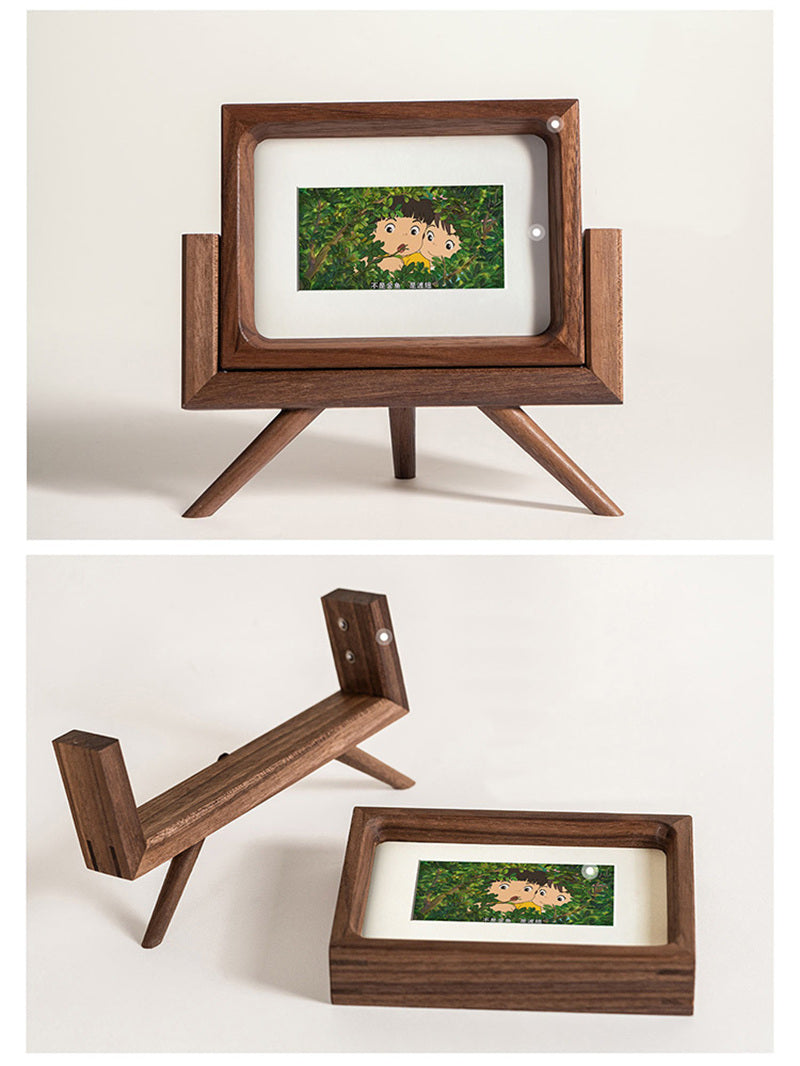 Exquisite Wooden Photo Frame,for Desk, Shelf & Home Décor