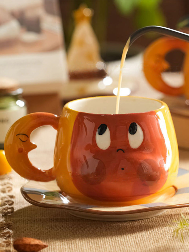 Fairy Tale Magician Ceramic Mug, Creative Gift