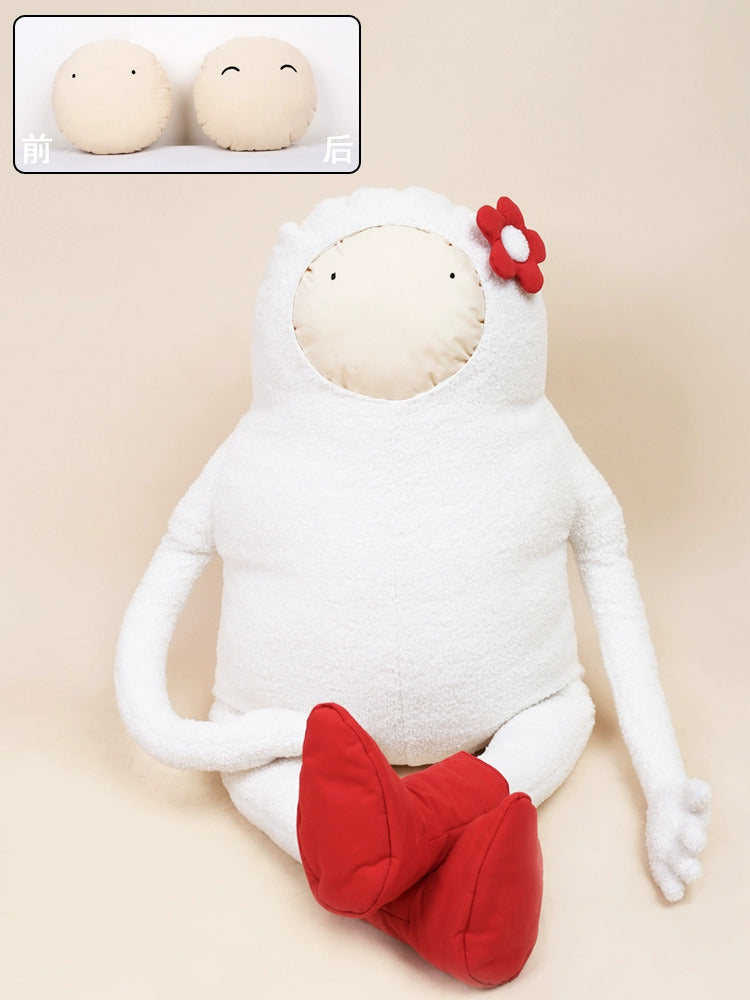 Funny Flower Humanoid Plush Toys, Pillows, Creative Holiday Gifts