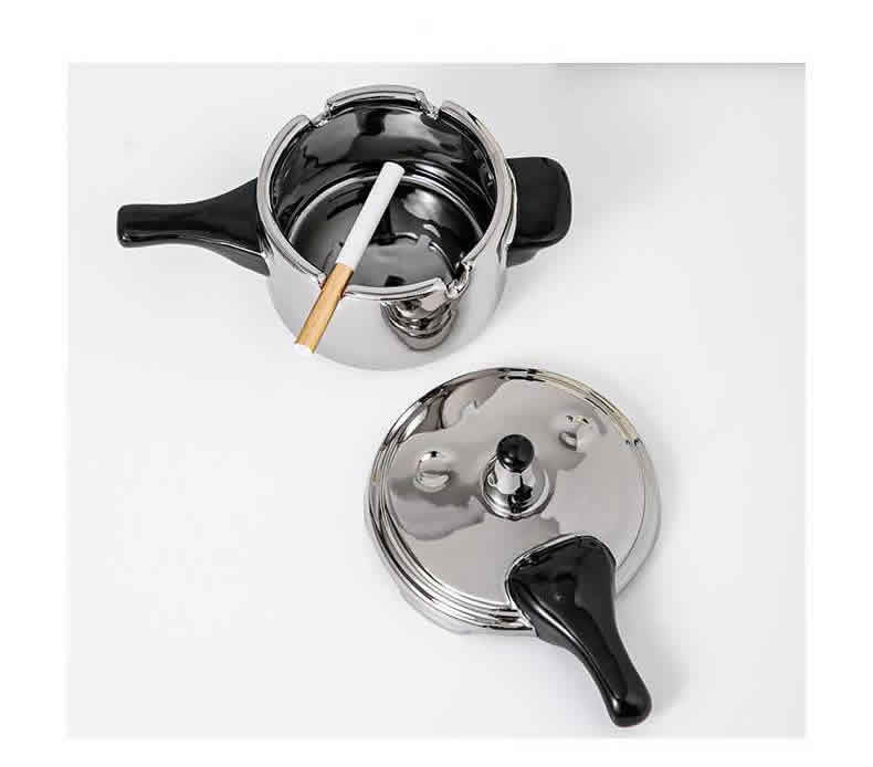 Funny Kitchen Pot Shaped Ashtray, Alternative Decoration