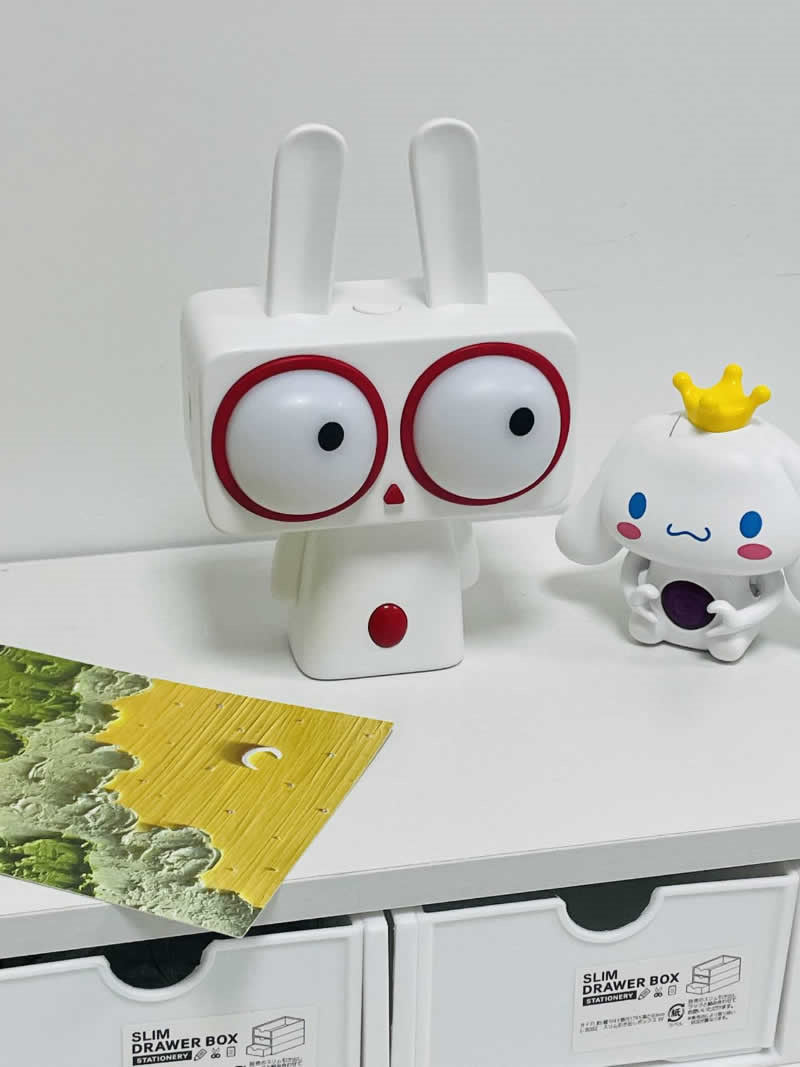 Funny rabbit night light, holiday gift, children's room decoration