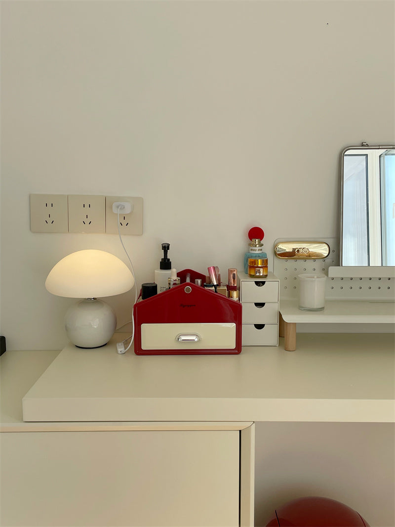 House-Shaped Tissue Box Holder with Storage box - Home Organizer