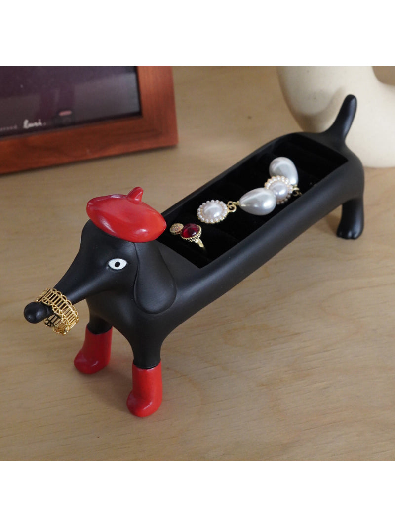 Interesting Pet Dog Jewelry Storage Box, Desktop Decoration Ornaments