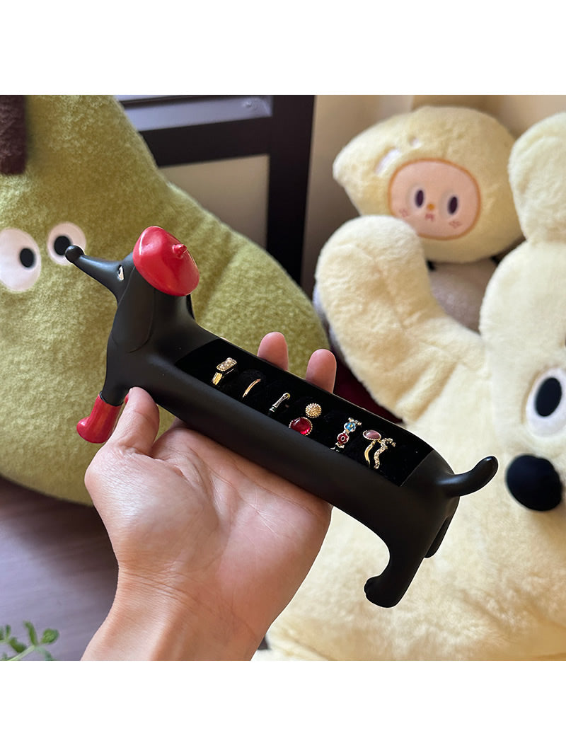 Interesting Pet Dog Jewelry Storage Box, Desktop Decoration Ornaments