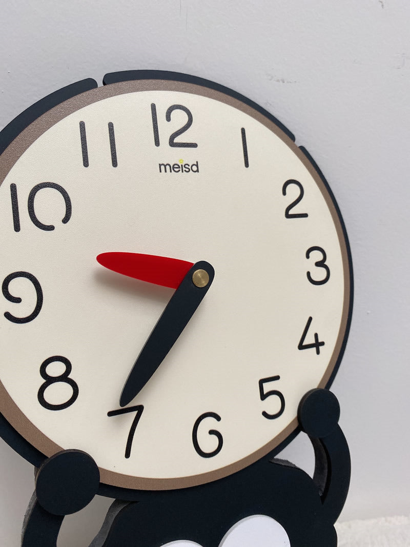 Mystical Black Elf Table Clock : Enchanting Timepiece for Your Home