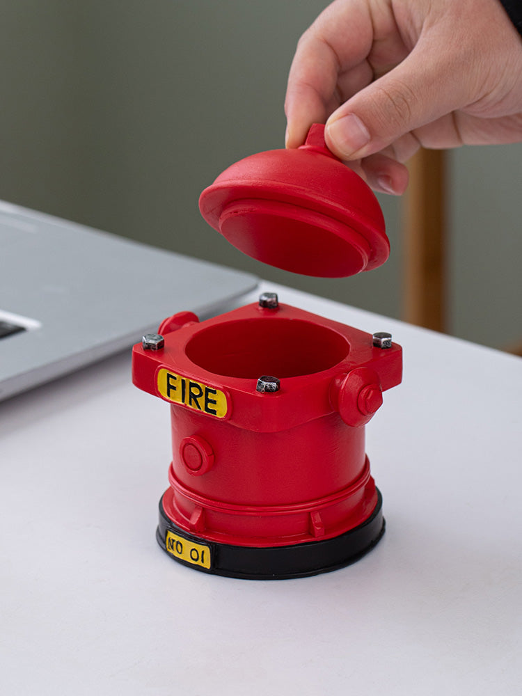 Novelty Fire Hydrant Shaped Ashtray: Creative Home Decor Organize