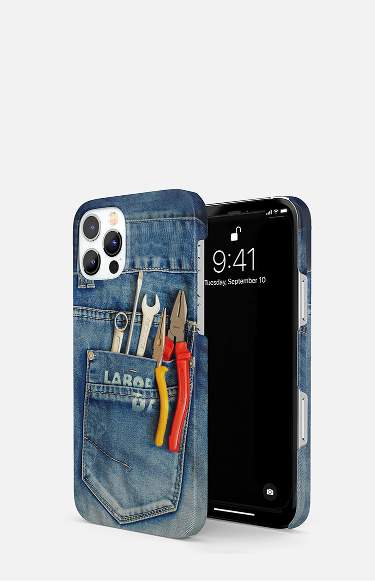 Personalized Jeans Shape Art Iphone Case