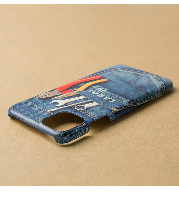 Personalized Jeans Shape Art Iphone Case
