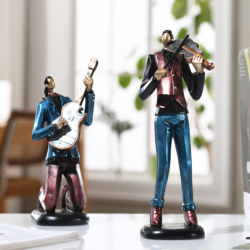 Punk Rock Band Art Sculpture - for Shelf & Desk Decor