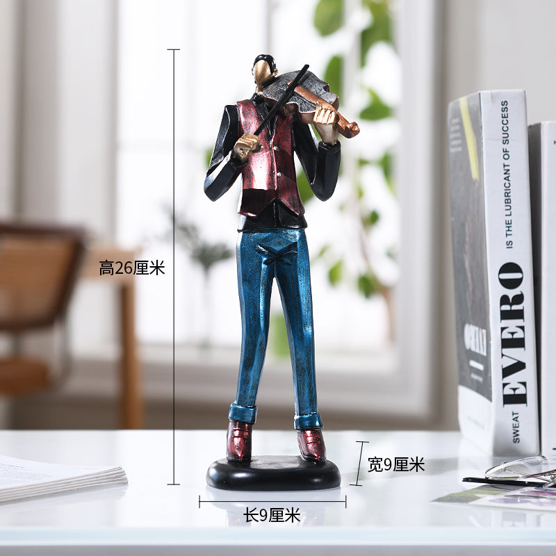 Punk Rock Band Art Sculpture - for Shelf & Desk Decor