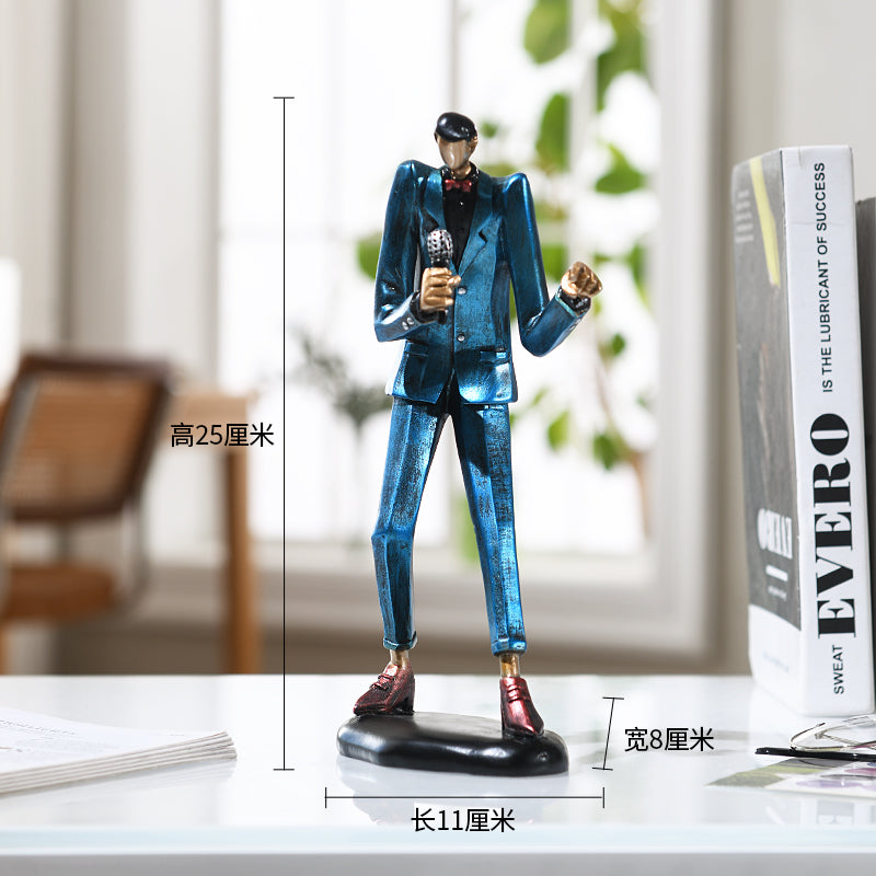 Punk Rock Band Art Sculpture - for Shelf & Desk Decor