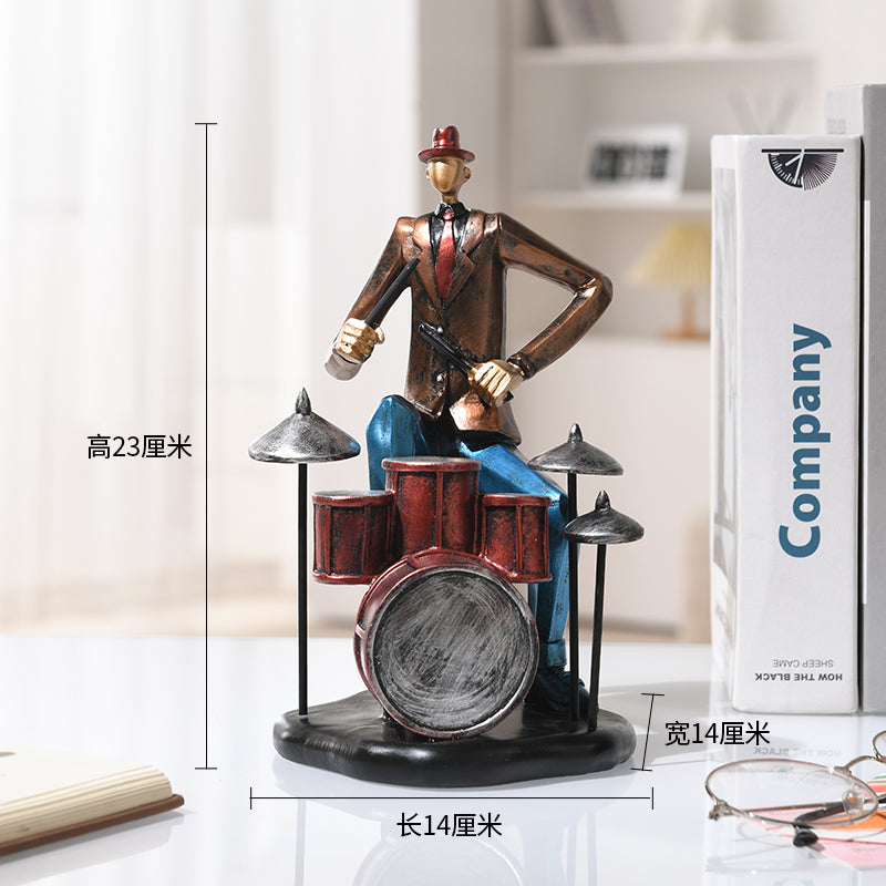 Punk Rock Band Art Sculpture - for Shelf & Desk Decor