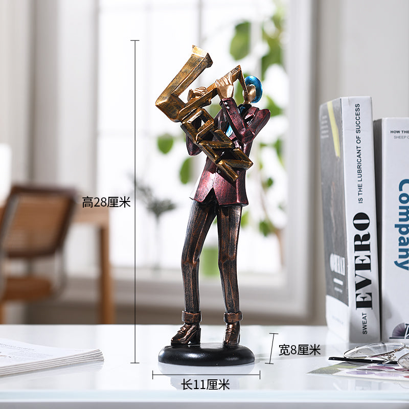 Punk Rock Band Art Sculpture - for Shelf & Desk Decor