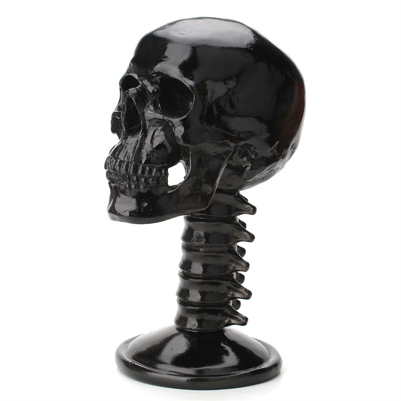 Punk style skull Halloween decoration, unique glasses holder,small ornaments