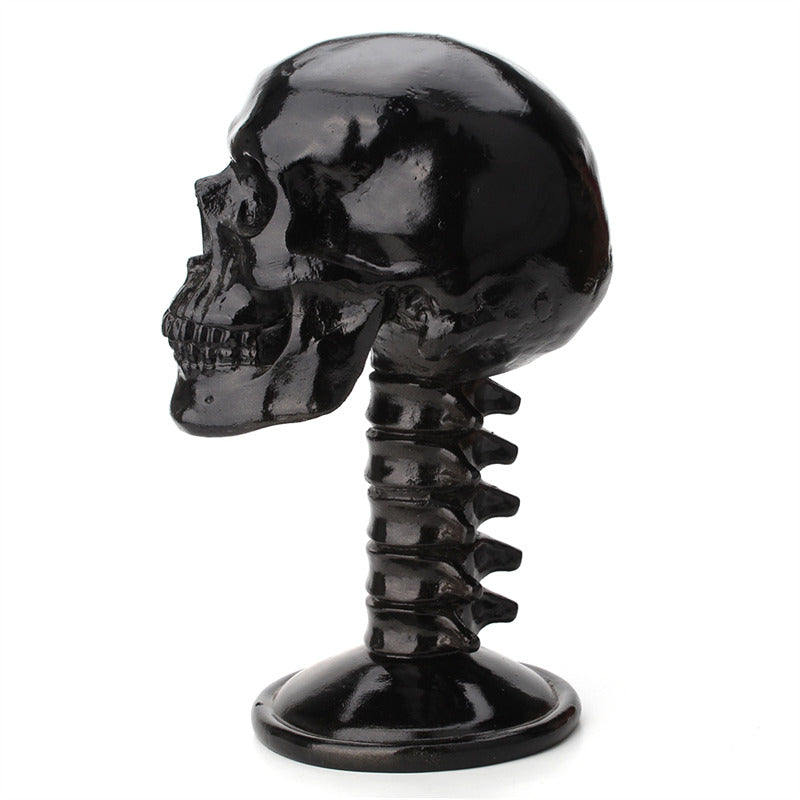 Punk style skull Halloween decoration, unique glasses holder,small ornaments